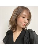 【ミディアムレイヤー】×【グレージュ】