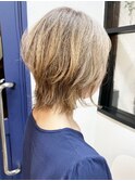 《knit銀座 佐野元気》白髪ぼかしハイライト20代30代40代ボブ