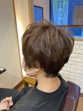 ヘアー グリーン(hair green) 30代40代50代ふんわりマッシュショート【髪質改善/百合ヶ丘】