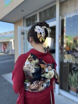 ティンク&nbsp;ヘアセット＋着付け＋メイク