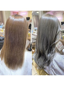 アヴァンス 天王寺店(AVANCE.) 暗めグレージュ×透明感