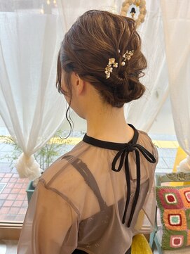 ソースバンダイ 万代(SOURCE) お呼ばれヘアセット♪