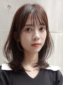 ノイ(noi) ミルクティーベージュカラーくびれヘアグレージュカラー韓国