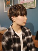 【ショートマッシュ/中里千尋】刈り上げ女子/マッシュ