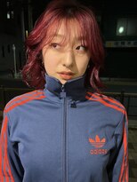 フラミンゴバイカーニバル 江古田(Flamingo by carnival)&nbsp;赤髪ボブ