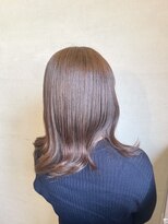 ココカラヘアー ニコ(cococara hair nico)&nbsp;オレンジカラー/秋冬カラー/外ハネ