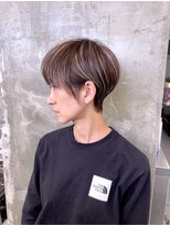 キング 高槻(K!ng)&nbsp;ハイライトカラーミルクティーベージュケアブリーチダブルカラー