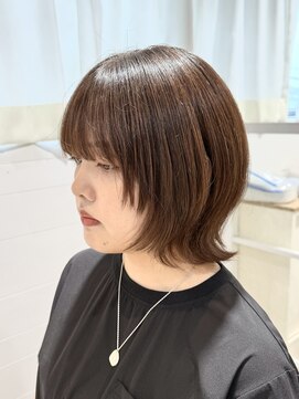 アルクバイネオリーブ 荻窪店(arc by neolive) ボブウルフ×メープルブラウン