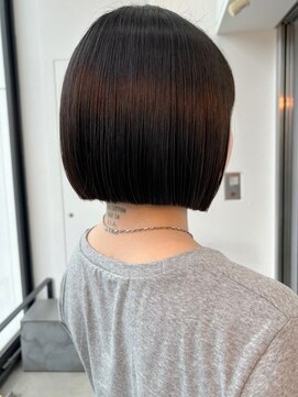 ロンド 表参道店(Lond) まとまるボブ【ボブ/韓国ボブ/髪質改善/レイヤーカット】