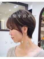 ミユーズ 表参道(Miyu's)&nbsp;白髪を活かすハイライト