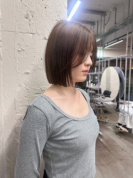 タロ(TALO) 【TALO】ボブでも可愛くなりすぎないストレートボブ