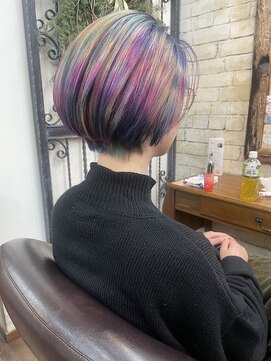 レベル 葛西店(LEVEL) デザインカラー 葛西髪質改善|葛西縮毛矯正