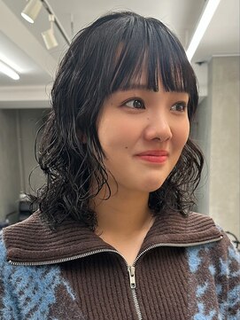 スミス 上野(smith) ウルフパーマ/髪質改善/イルミナカラー