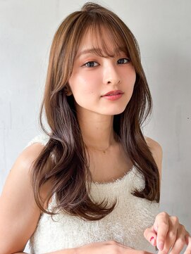 キリ 表参道(kyli) ワンカールイメチェン大人可愛いワイドバングくせ毛風カール