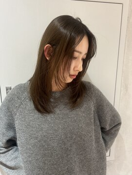 ヨーク(YOKE) YOKE ミディアムレイヤー 韓国レイヤー 顔周りレイヤー