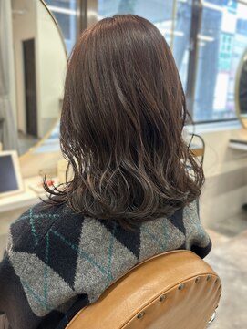 カノエ 福岡香椎店(canoe) アッシュブラウン 美髪 20代30代 髪質改善トリートメント 透明感