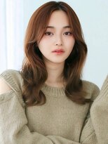 アグ ヘアー シブヤ(Agu hair SHIBUYA) 《Agu hair》艶感フェミニンカールロング×numberA.ヘアバター