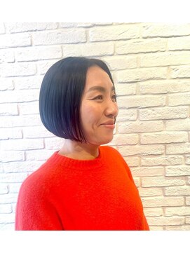 マサゴ アヴェダ(masago AVEDA) ジオメトリックなボブ