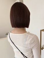 コト 福井大和田店(coto)&nbsp;ボブ/ピンクブラウン/ピンクカラー/福井/大和田/ブリーチ/暖色