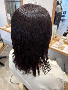 ヘアーエスクールステラ(hair S.COEUR stella) 艶髪カラー