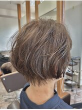 ハロヘアー(halo hair) クセっ毛さんに◎大人ショートレイヤー