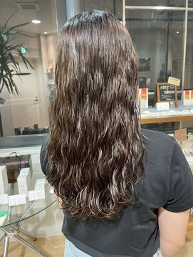 アウラ(AURA) 盛岡駅レディースパーマショートパーマコテ巻き風パーマ30代40代