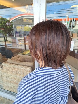 マリーインターナショナル 浦添店(MARIE INTERNATIONAL) ボブミニボブショートボブナチュラルベージュアッシュベージュ