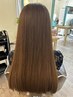 髪質改善純度100%TR+カラー+カット 繰り返すほど美しい艶髪へ¥16800