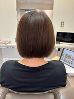 カミケンガレリア(kamiken. galleria)&nbsp;まとまるストレートボブ◎縮毛矯正【カミケンガレリア/郡山】