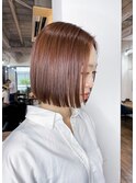 pink brown ピンクブラウン/ボブ