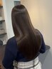 カット+髪質改善ストレート￥22000#高松