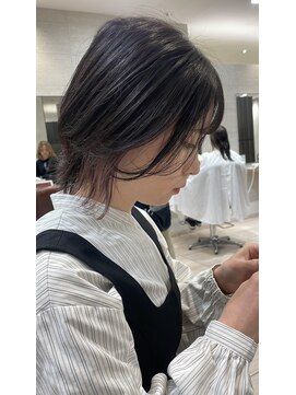 エアー 久留米(AIR) 【久留米】 インナーカラー/前髪カット/ピンクカラー