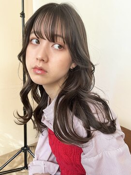 トリッカ 銀座(tricca) レイヤーパーマ/黒髪/ニュアンスパーマ/小顔カット