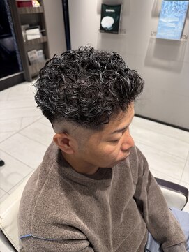 アース オーセンティック 新浦安店(EARTH Authentic) オールバックパーマ