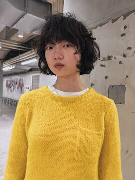 冬のボブパーマ