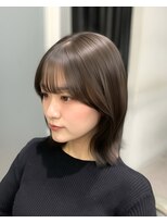 シェス 梅田茶屋町(shes)&nbsp;くびれボブ×顔周りカット/アリサ