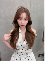 ロンド ブランシュ 錦糸町北口(Lond blanche) 韓国顔周り/バタフライカット/ミディアムレイヤーカット/錦糸町