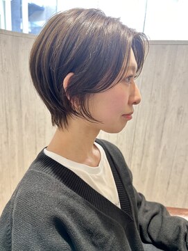 カモン(CAMON) 簡単スタイリング#抜け感ショート*似合わせカット