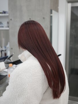 ディジョン 自由ヶ丘(Dijon) 韓国顔まわりレイヤーカットグレージュオリーブベージュブラウン