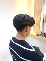 ディレクション(Direction)&nbsp;センターパート×"強"毛流れパーマ