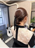 タイトなカチモリアレンジスタイル