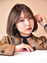 アルジャーノンシロ(ALGERNON shiro)&nbsp;ミディアムボブ/大人ボブ/大人可愛い/ショコラブラウン/竹内哲太