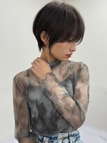 ヘアサロン リボーン(Hair salon Reborn) 王子ボブ白髪ぼかしハイライトショートボブカット20代30代40代