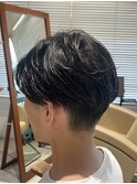 襟足すっきり！ナチュラルパーマ【佐藤ちほみ】