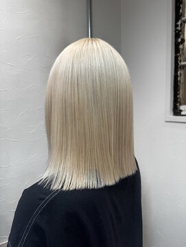 ヘアーサロン キー(Hair salon key) 抜きっぱなしカラー