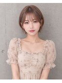 大人かわいい /大阪江坂吹田/ひし形ショートボブ