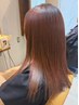 【☆極艶矯正☆】縮毛矯正+カット+グリッターボンド