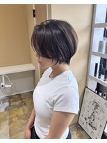 ナギ 栃木(nagi)&nbsp;グレージュカラー/くびれと丸みのショート◎