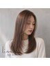カット+フルカラー+縮毛矯正(中間処理付き)￥31.900→￥28,600