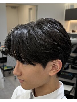 become men's hair 名駅EAST【10月3日 NEW OPEN(予定)】 ナチュラルセンターパート/メンズ縮毛矯正/韓国ヘア/名駅